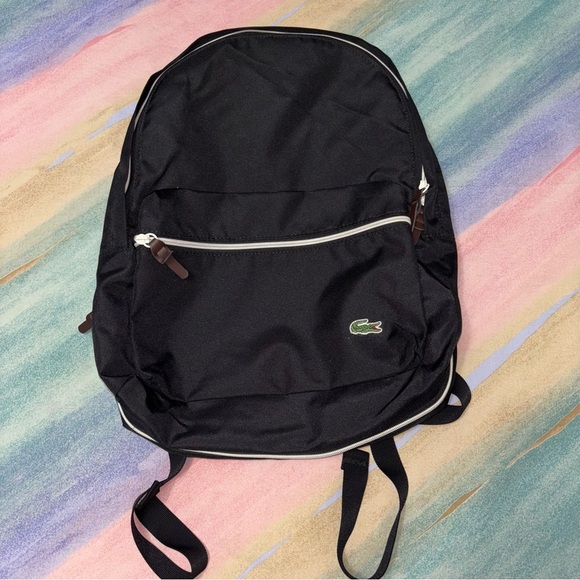 Lacoste Black Backpack - Picture 3 of 9